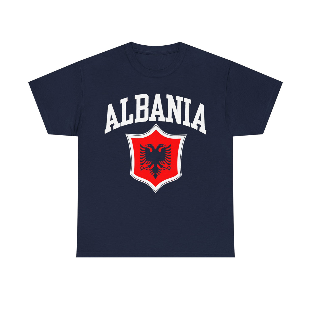 Albania Hooligan Wappen Shqiptar Flagge Adler Fußball Fan Sport - Unisex T Shirt
