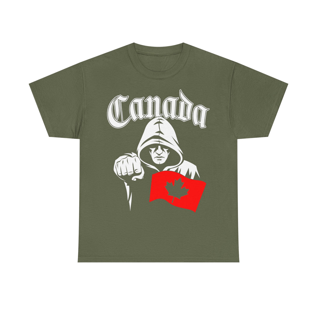 Canada Kanada Hooligan Wappen Flagge Fan Sport Fußball Geschenkidee - Unisey T-Shirt