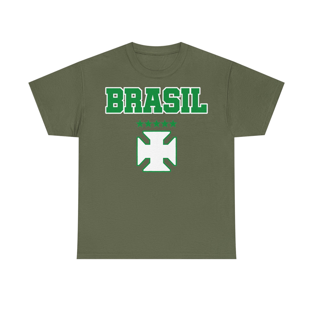 Brazil Brasilien Wappen Flagge Sport Fan Fußball Geschenkidee - Unisex T-Shirt