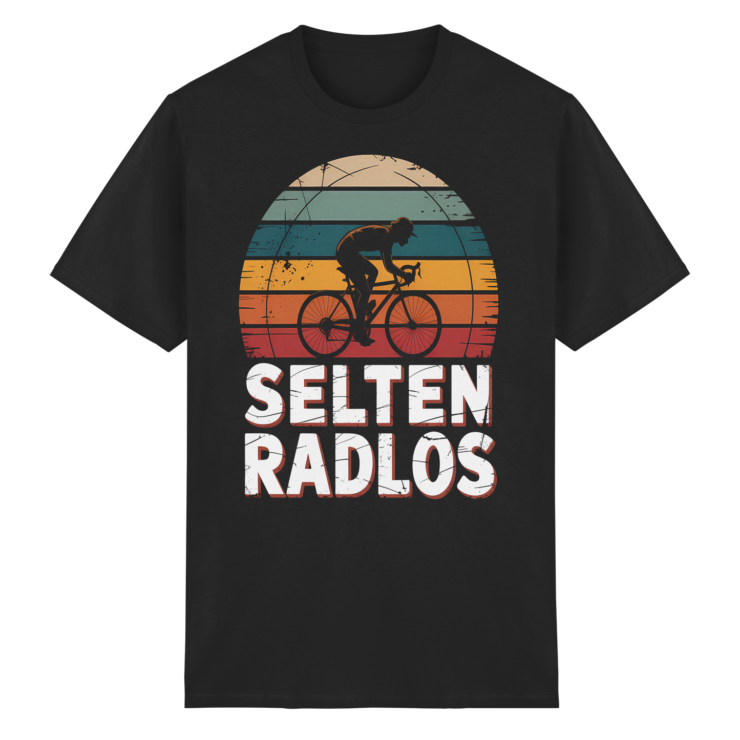 Selten Radlos Fahrrad Humor - Heavy Cotton T-Shirt