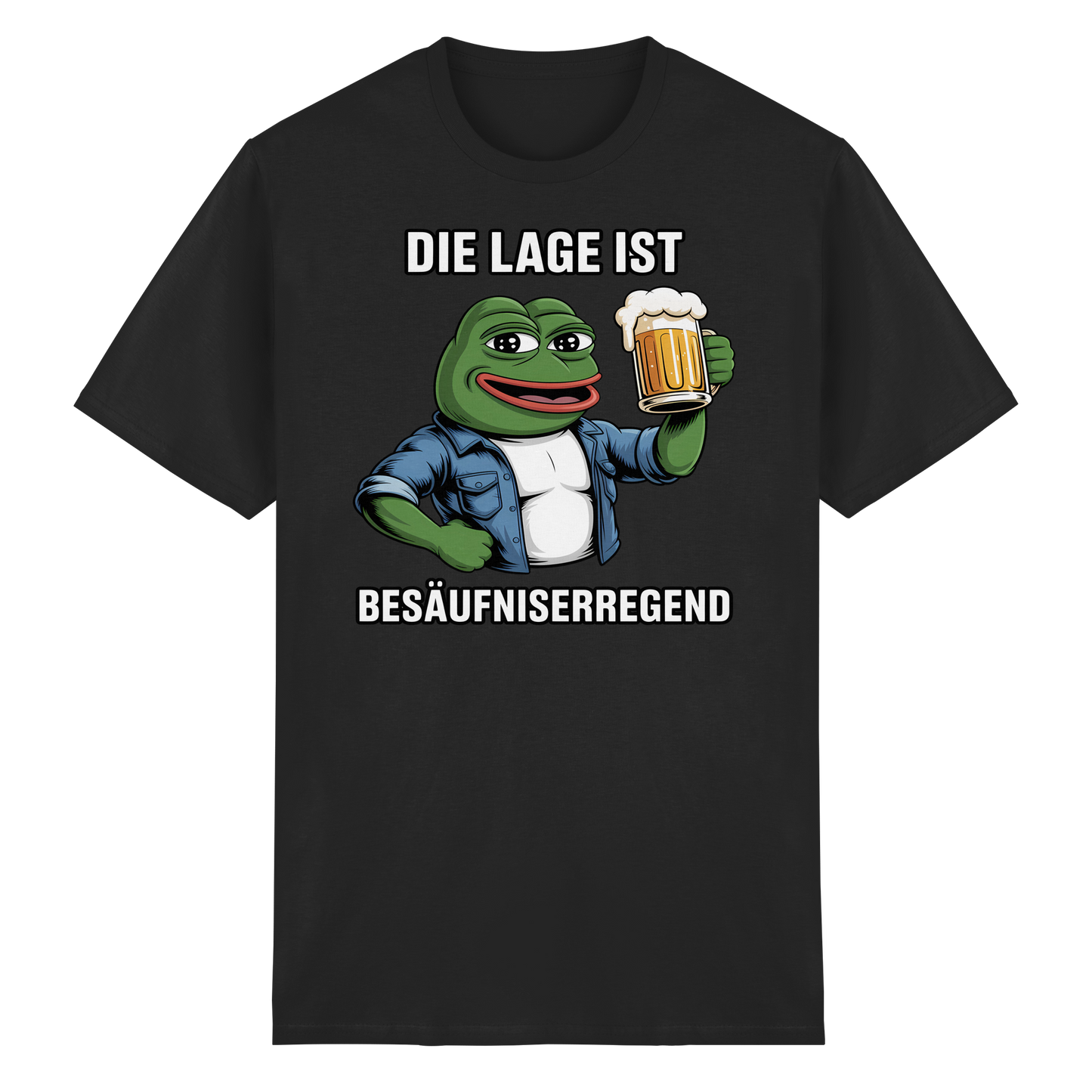 Die Lage ist Besäufniserregend  - Heavy Cotton T-Shirt