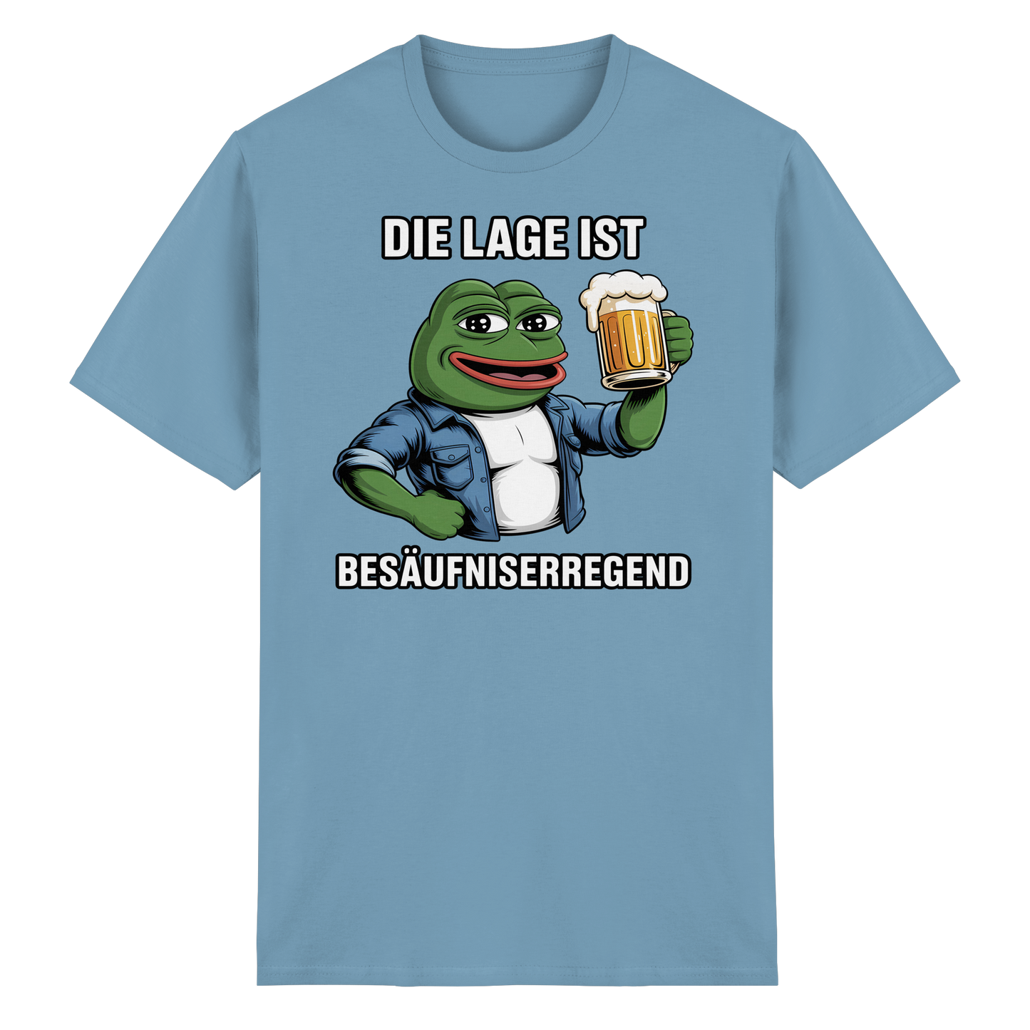 Die Lage ist Besäufniserregend  - Heavy Cotton T-Shirt