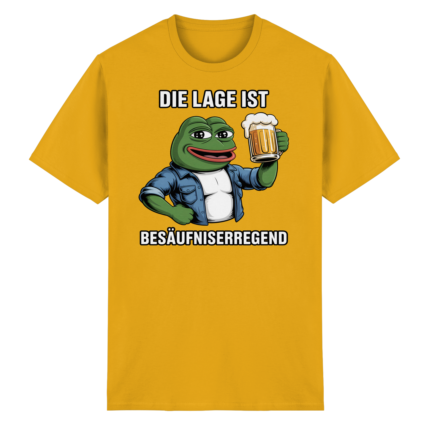 Die Lage ist Besäufniserregend  - Heavy Cotton T-Shirt