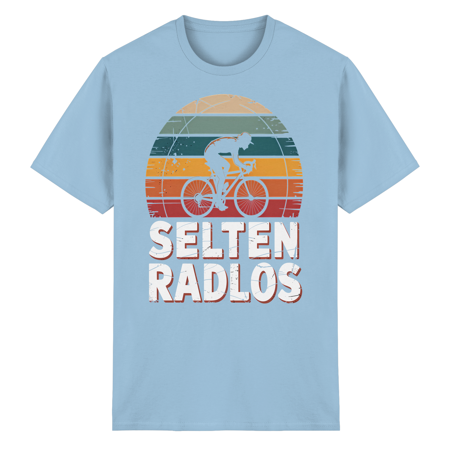 Selten Radlos Fahrrad Humor - Heavy Cotton T-Shirt