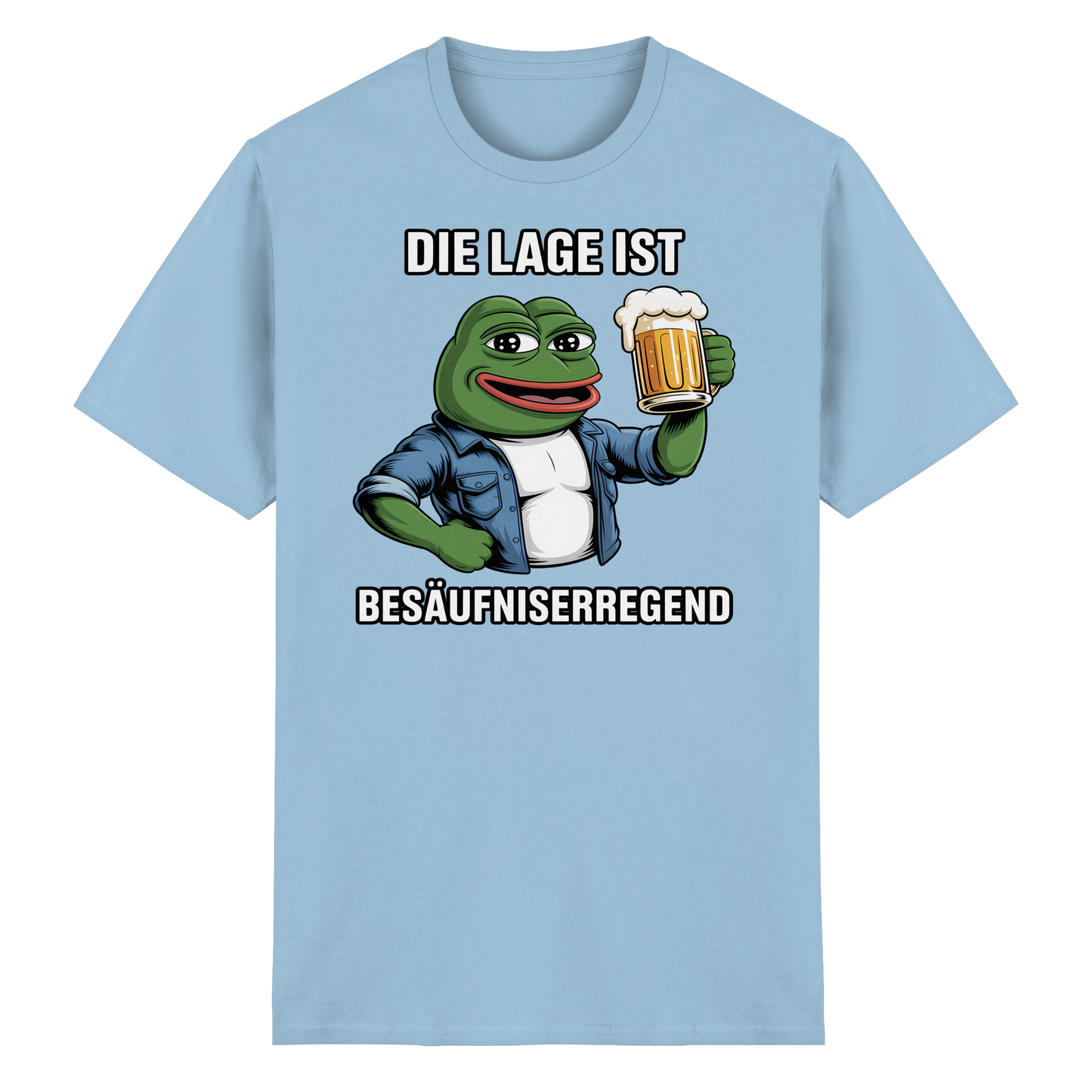 Die Lage ist Besäufniserregend  - Heavy Cotton T-Shirt