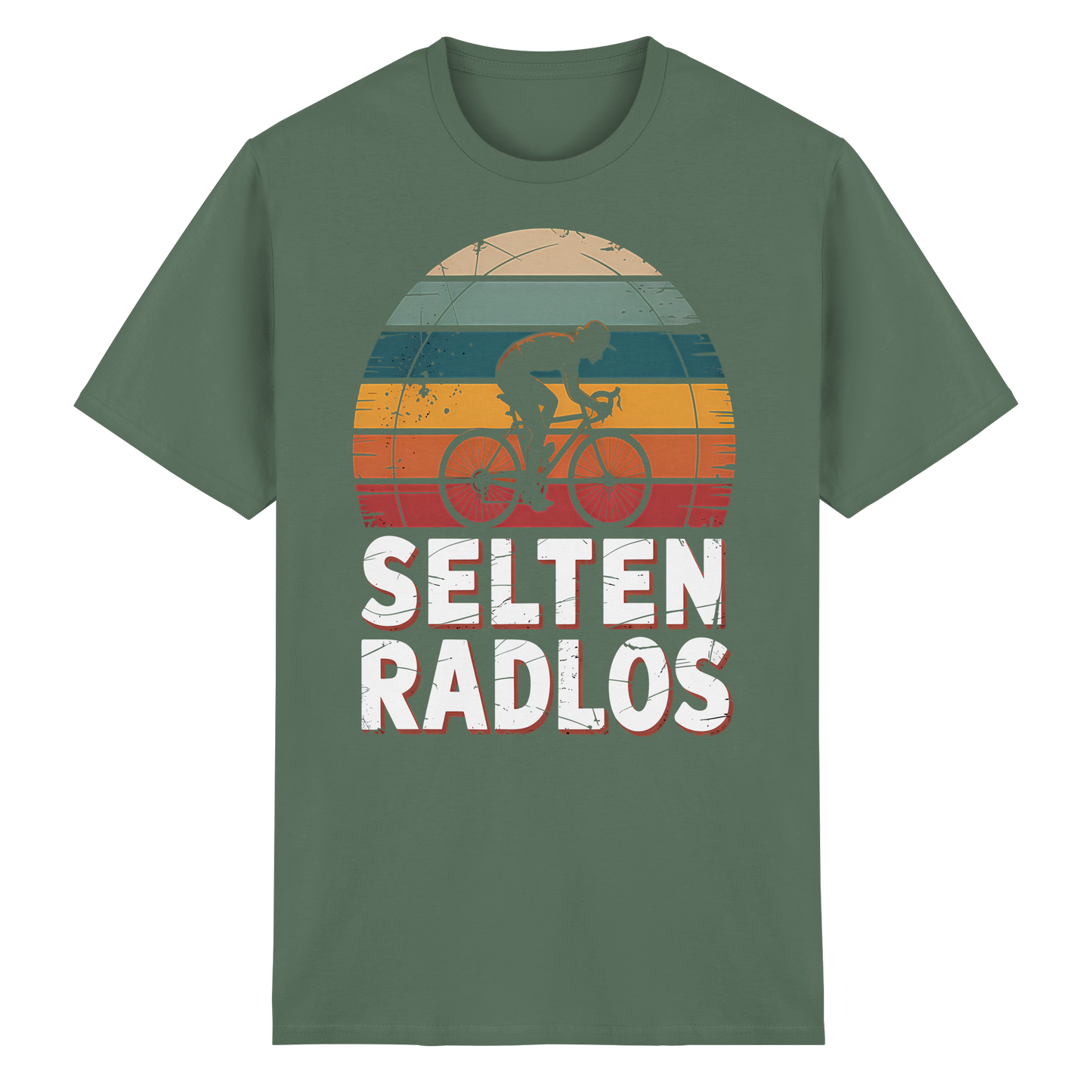 Selten Radlos Fahrrad Humor - Heavy Cotton T-Shirt