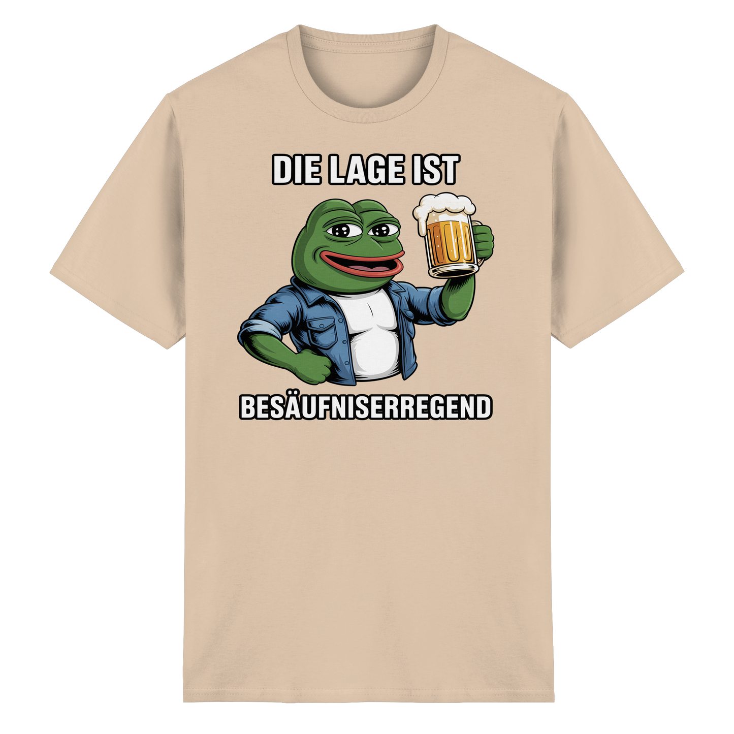 Die Lage ist Besäufniserregend  - Heavy Cotton T-Shirt