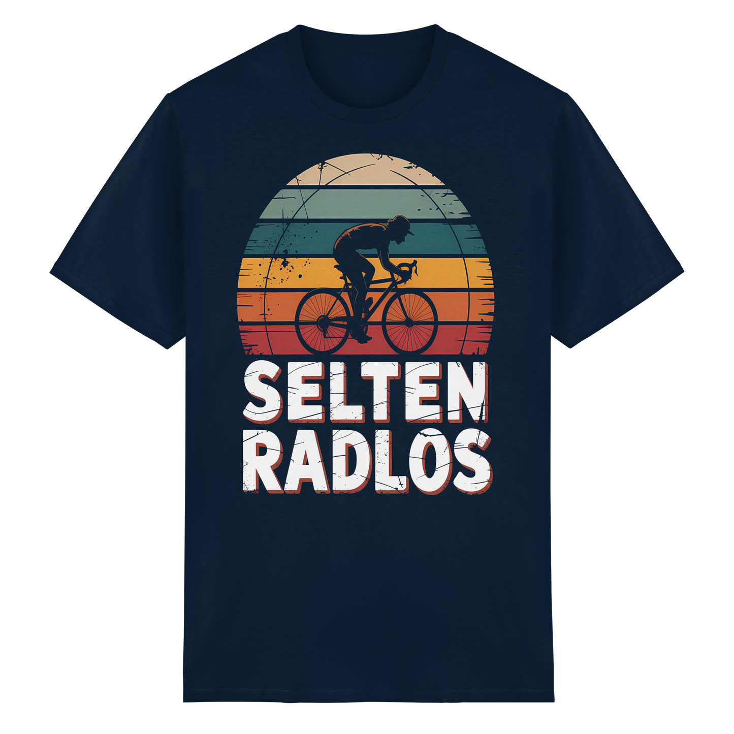 Selten Radlos Fahrrad Humor - Heavy Cotton T-Shirt
