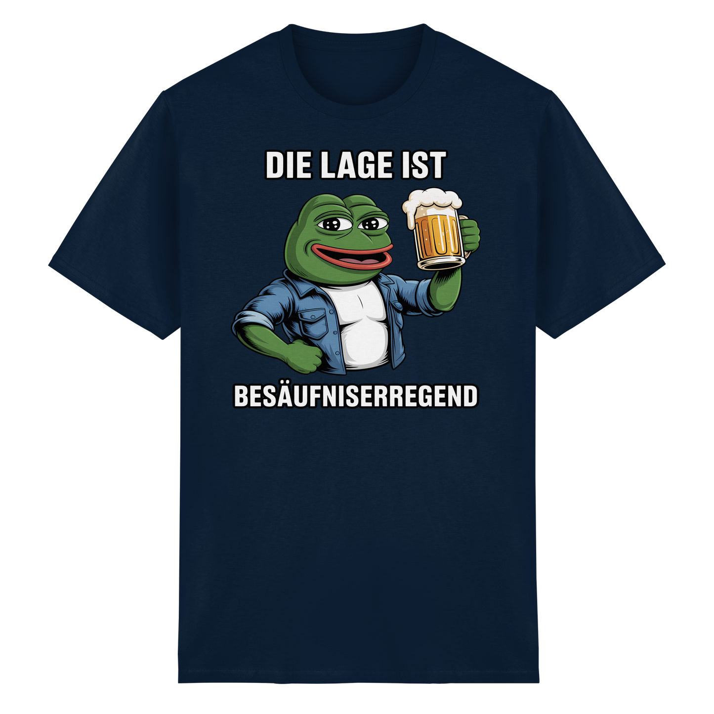 Die Lage ist Besäufniserregend  - Heavy Cotton T-Shirt