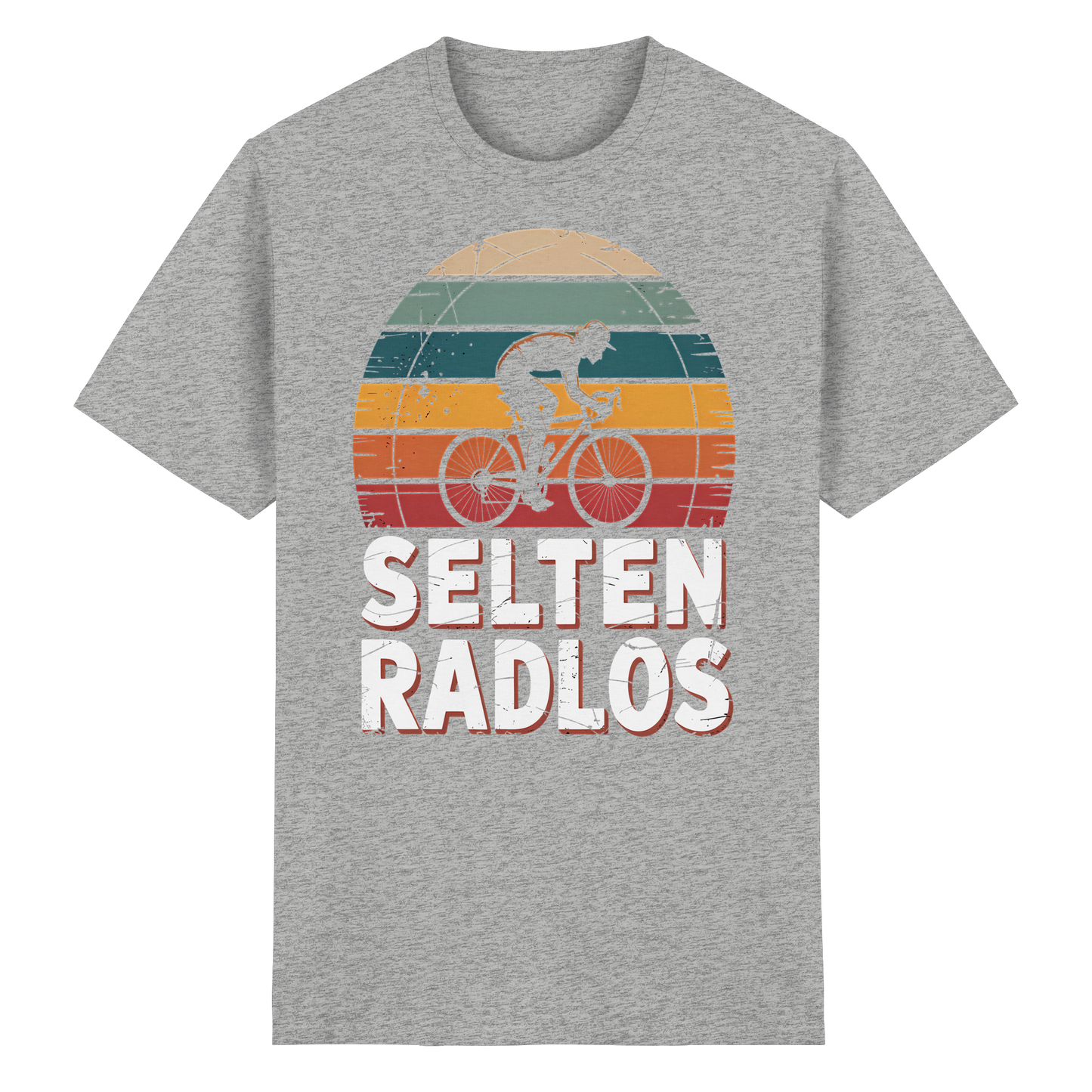 Selten Radlos Fahrrad Humor - Heavy Cotton T-Shirt