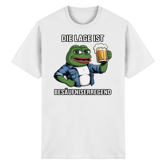 Die Lage ist Besäufniserregend  - Heavy Cotton T-Shirt