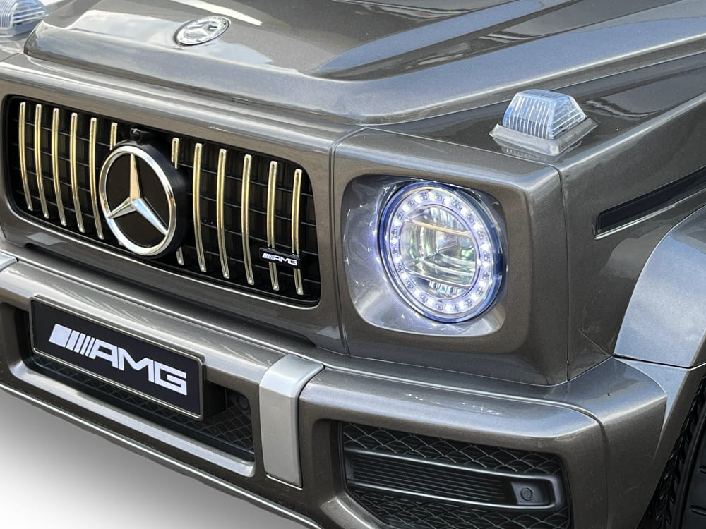Mercedes G63, 12-Volt-Kinderbatterieauto, Gummireifen, Ledersitz Und Mehr!